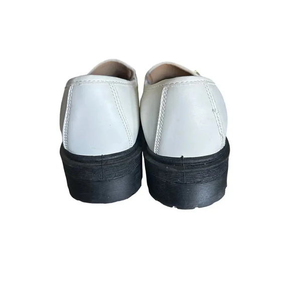 Lulus Raphlyn White Platform Loafers - Picture 5 of 7